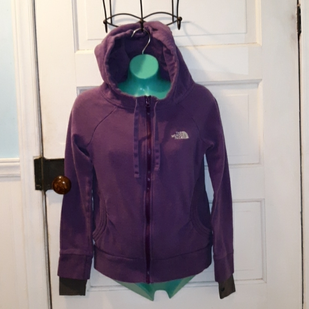 The North Face XS purple jacket